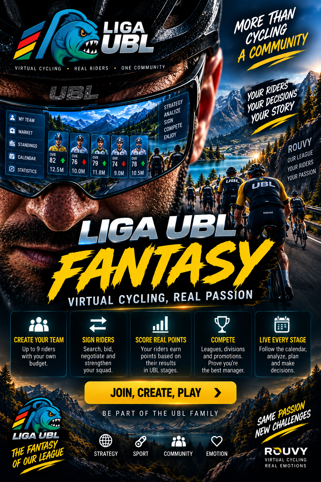 🚴‍♂️ FANTASY UBL — YOU'RE PART OF THE RACE TOO